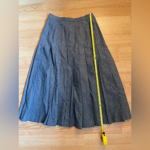 Pendleton 100% wool gray vintage skirt - Picture 4 of 4